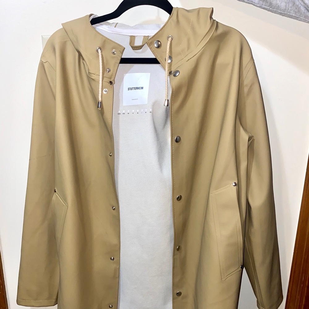 Stutterheim Rain Coat Mosebacke Sand